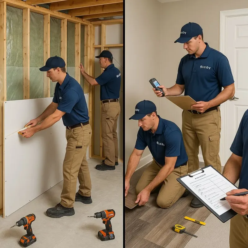 Repairs and Reconstruction process in McAlmont, AR