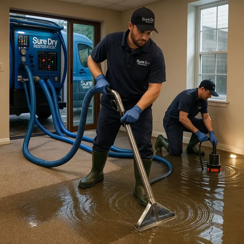 Water Extraction and Removal process in McAlmont, AR
